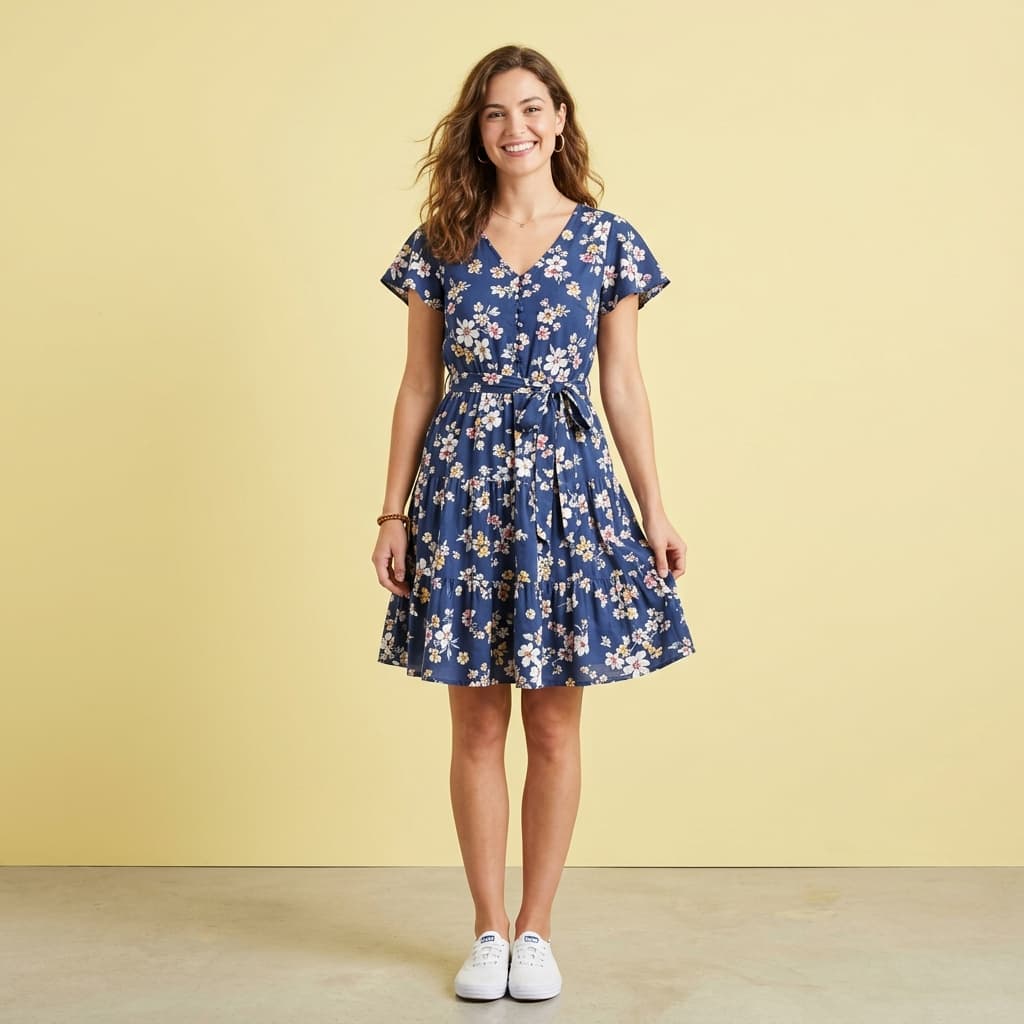 Summer Floral Dress
